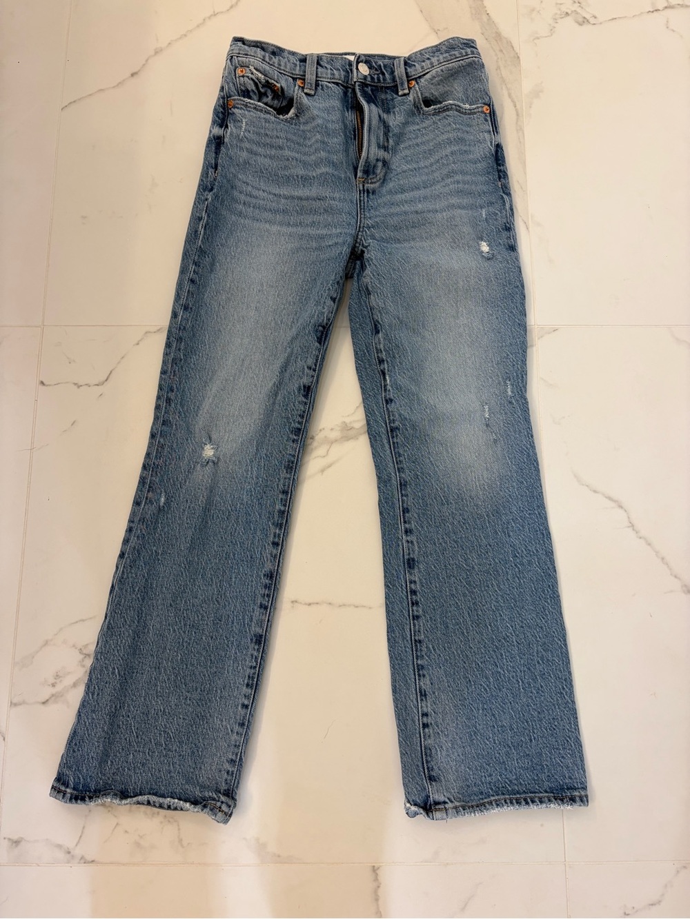 Pistols Ally jeans.  Light Blue Straight-Leg Jeans
Size 25